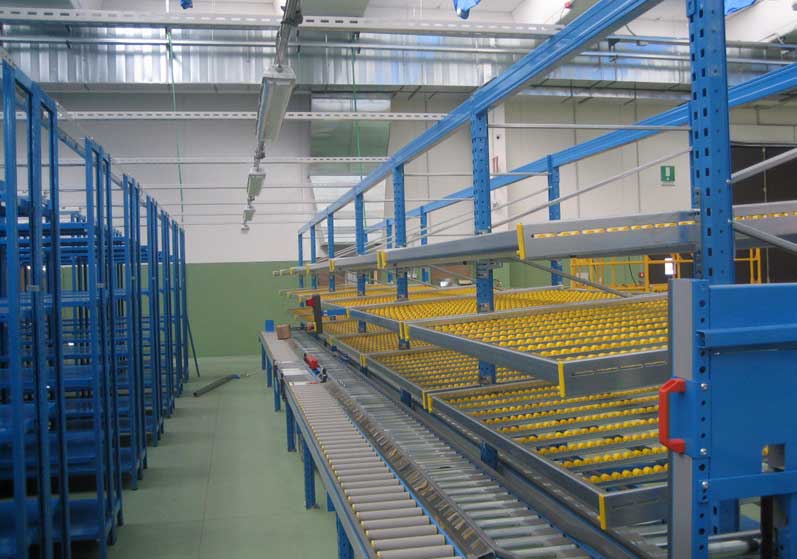 Gravity Flow Racking